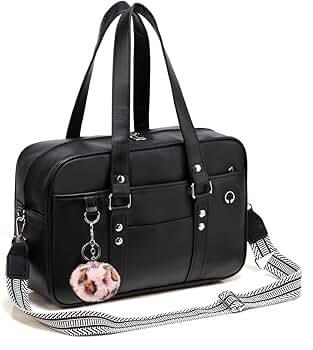 Amazon.com: Chillpaper Large Japanese Shoulder Bag,Faux Leather